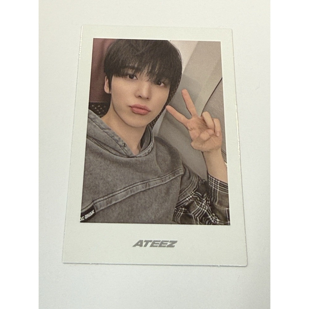 ATEEZ Golden Hour Part 3 Photocard Polaroid Ver Official